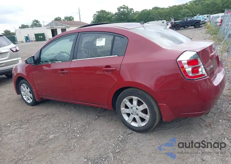 2007 Nissan Sentra 2.0Sl из США, поврежденный, VIN 3N1AB61EX7L631110